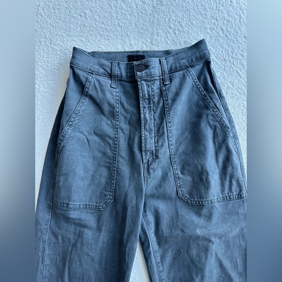 MOTHER The Wrapper Patch Springy Ankle‎ jeans 27 charcoal EUC - Picture 5 of 13